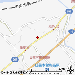 長野県木曽郡木曽町日義3339周辺の地図
