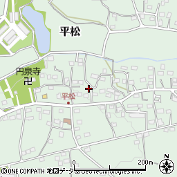埼玉県飯能市平松338周辺の地図