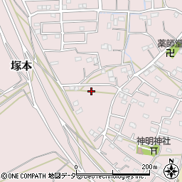 埼玉県さいたま市桜区塚本17周辺の地図