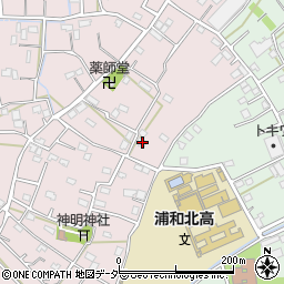 埼玉県さいたま市桜区塚本59周辺の地図