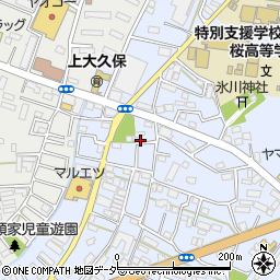 埼玉県さいたま市桜区上大久保271-10周辺の地図