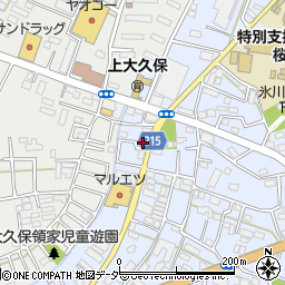 埼玉県さいたま市桜区上大久保977-6周辺の地図