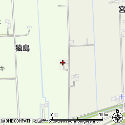 茨城県稲敷郡河内町宮渕695周辺の地図