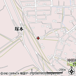 埼玉県さいたま市桜区塚本14周辺の地図