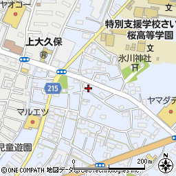 埼玉県さいたま市桜区上大久保614周辺の地図