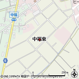 埼玉県川越市中福東周辺の地図