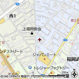 アルス上福岡１周辺の地図
