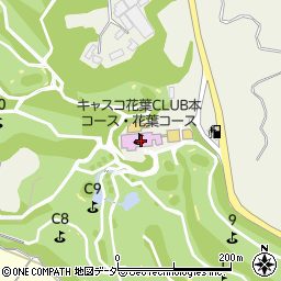 キャスコ花葉ＣＬＵＢ本コース・花葉コース周辺の地図