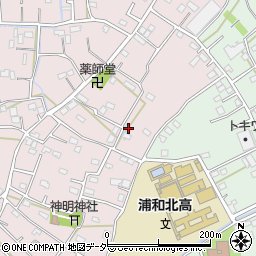埼玉県さいたま市桜区塚本61周辺の地図