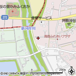 埼玉県富士見市東大久保56周辺の地図