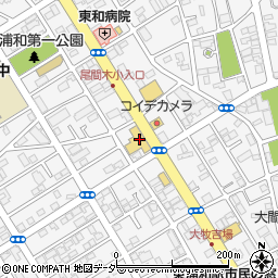ＨｏｎｄａＣａｒｓ埼玉東浦和店周辺の地図