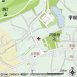 埼玉県飯能市平松379周辺の地図