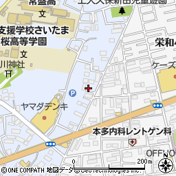 埼玉県さいたま市桜区上大久保753周辺の地図
