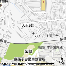 藤和天王台ハイタウン２号棟周辺の地図