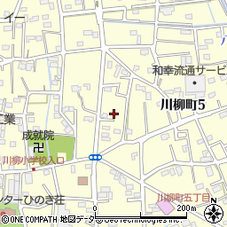 埼玉県越谷市川柳町5丁目132周辺の地図