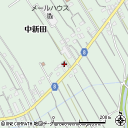 埼玉県狭山市中新田122周辺の地図