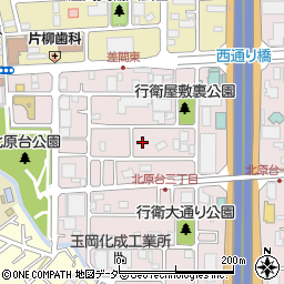 埼玉県川口市北原台3丁目12周辺の地図
