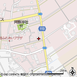 埼玉県富士見市東大久保86周辺の地図