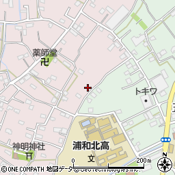 埼玉県さいたま市桜区塚本73周辺の地図