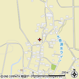 山梨県北杜市大泉町谷戸3824周辺の地図