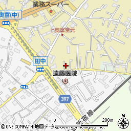 埼玉県狭山市上奥富178周辺の地図