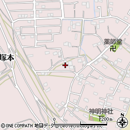 埼玉県さいたま市桜区塚本265周辺の地図