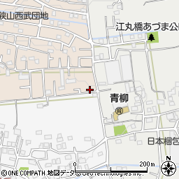 埼玉県狭山市東三ツ木105周辺の地図