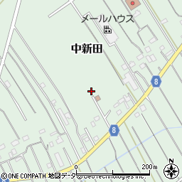 埼玉県狭山市中新田144周辺の地図