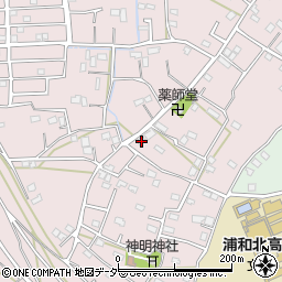 埼玉県さいたま市桜区塚本54周辺の地図
