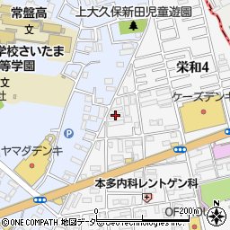 コスモヴィラ弐番館周辺の地図