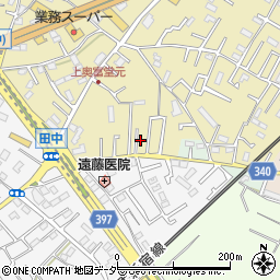 埼玉県狭山市上奥富161周辺の地図