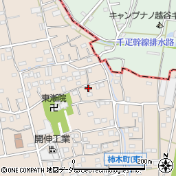 埼玉県草加市柿木町1282周辺の地図