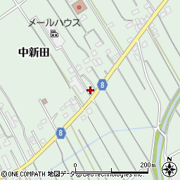 埼玉県狭山市中新田107周辺の地図