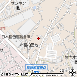 埼玉県狭山市柏原203周辺の地図