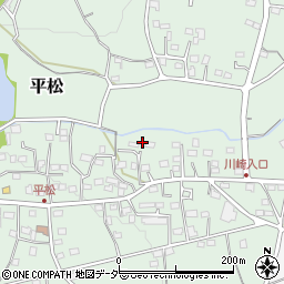 埼玉県飯能市平松302周辺の地図