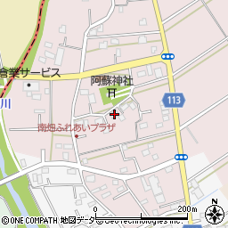 埼玉県富士見市東大久保96周辺の地図