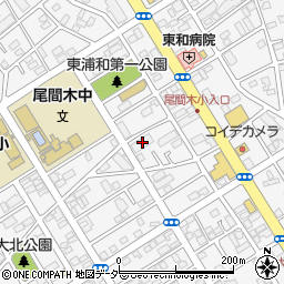 デイサービスセンターなごやか東浦和周辺の地図