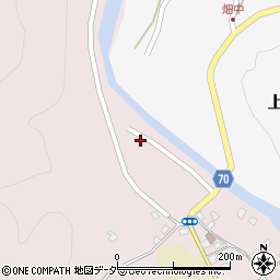 埼玉県飯能市原市場552-4周辺の地図