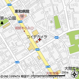 東京電力東浦和変電所周辺の地図