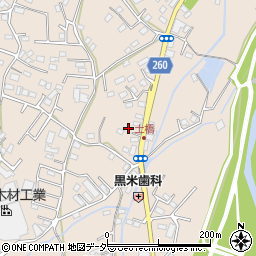 埼玉県狭山市柏原2762周辺の地図