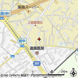 埼玉県狭山市上奥富174周辺の地図