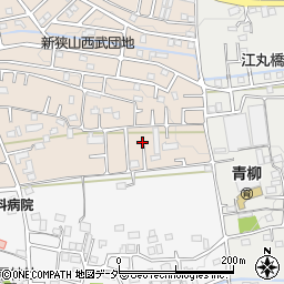 埼玉県狭山市東三ツ木114周辺の地図