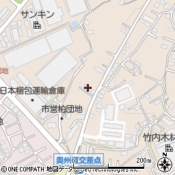 埼玉県狭山市柏原202周辺の地図
