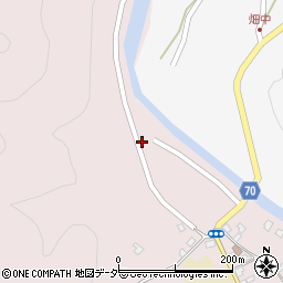 埼玉県飯能市原市場548周辺の地図