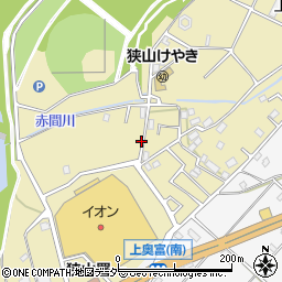 埼玉県狭山市上奥富1020周辺の地図