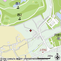 埼玉県飯能市平松443-4周辺の地図