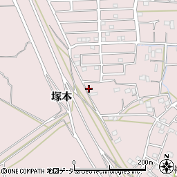 埼玉県さいたま市桜区塚本277周辺の地図