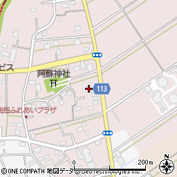 埼玉県富士見市東大久保91周辺の地図
