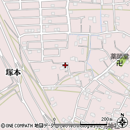 埼玉県さいたま市桜区塚本266周辺の地図