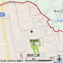 埼玉県草加市柿木町1381周辺の地図